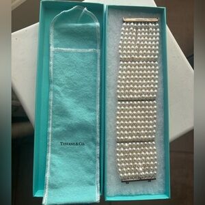 Tiffany & Co Ziegfeld Collection 10 Row Pearl Bracelet